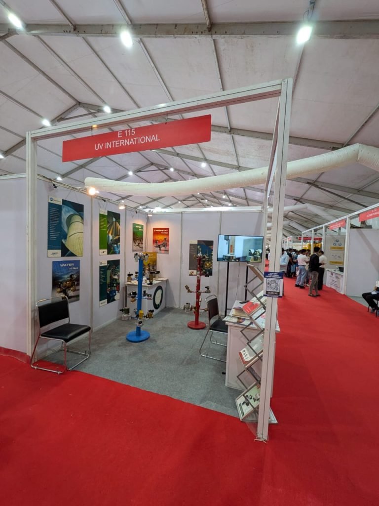 UV International Stall at Globe-tech 2025 Pune