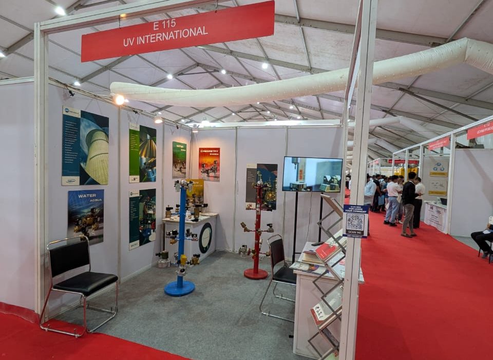 UV International Stall at Globe-tech 2025 Pune